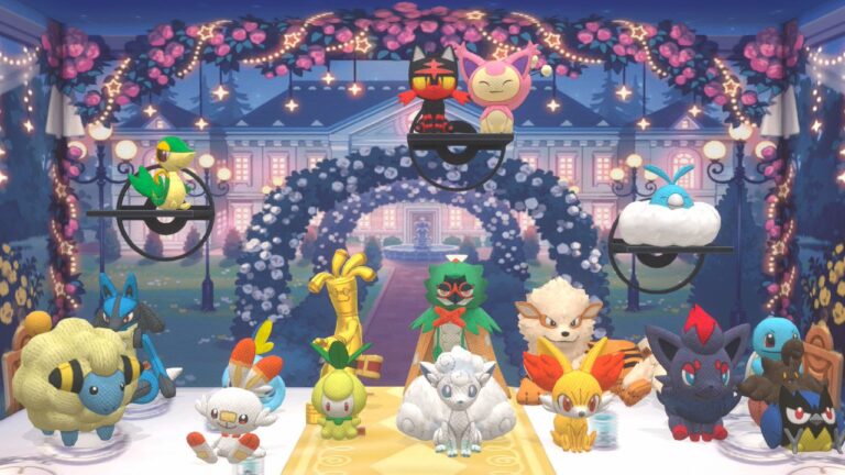 A decorated plush room