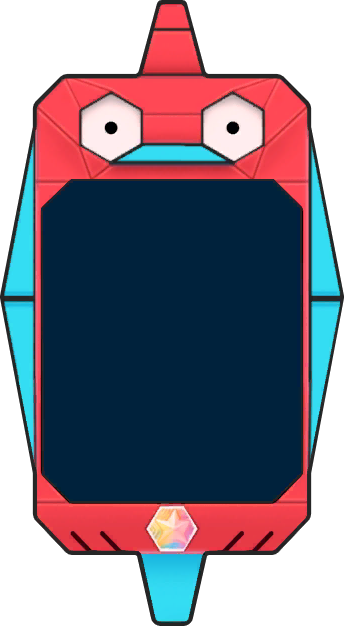 The Poryphone menu