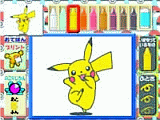 The Crayon Kids colouring workspace