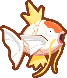 Magikarp patterns No. 4 and No. 25
