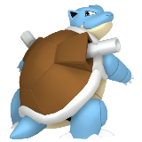 Wartortle &rarr; Blastoise