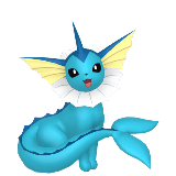 Eevee &rarr; Vaporeon