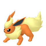 Eevee &rarr; Flareon
