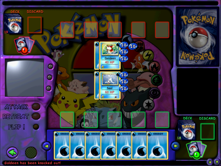 Knocking out Julies Goldeen.