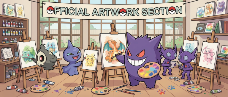 Pokemon Dungeon Artwork section