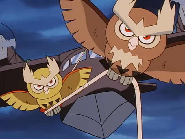 Throwing in the Noctowl (EP223) – Pokémon anime still