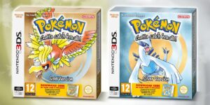 The European 3DS Virtual Console box for Pokémon Gold and Silver