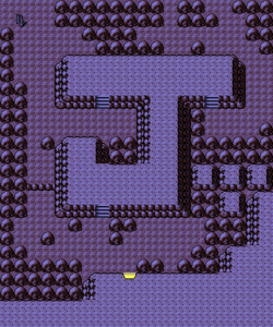 Victory Road the Indigo Plateau map