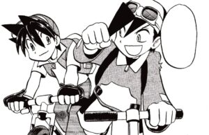Gold and Red in the Pokémon Adventures manga