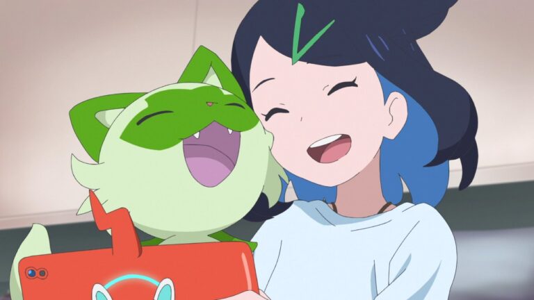 Scene from For Sure! 'Cause Sprigatito's with Me! (HZ003)