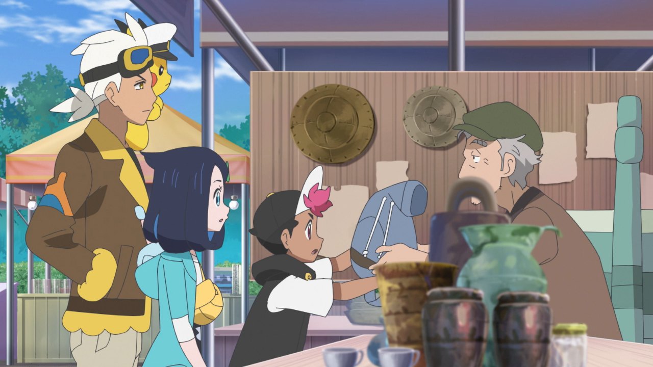 HZ028 The Stolen Treasure – Pokémon Horizons screenshot