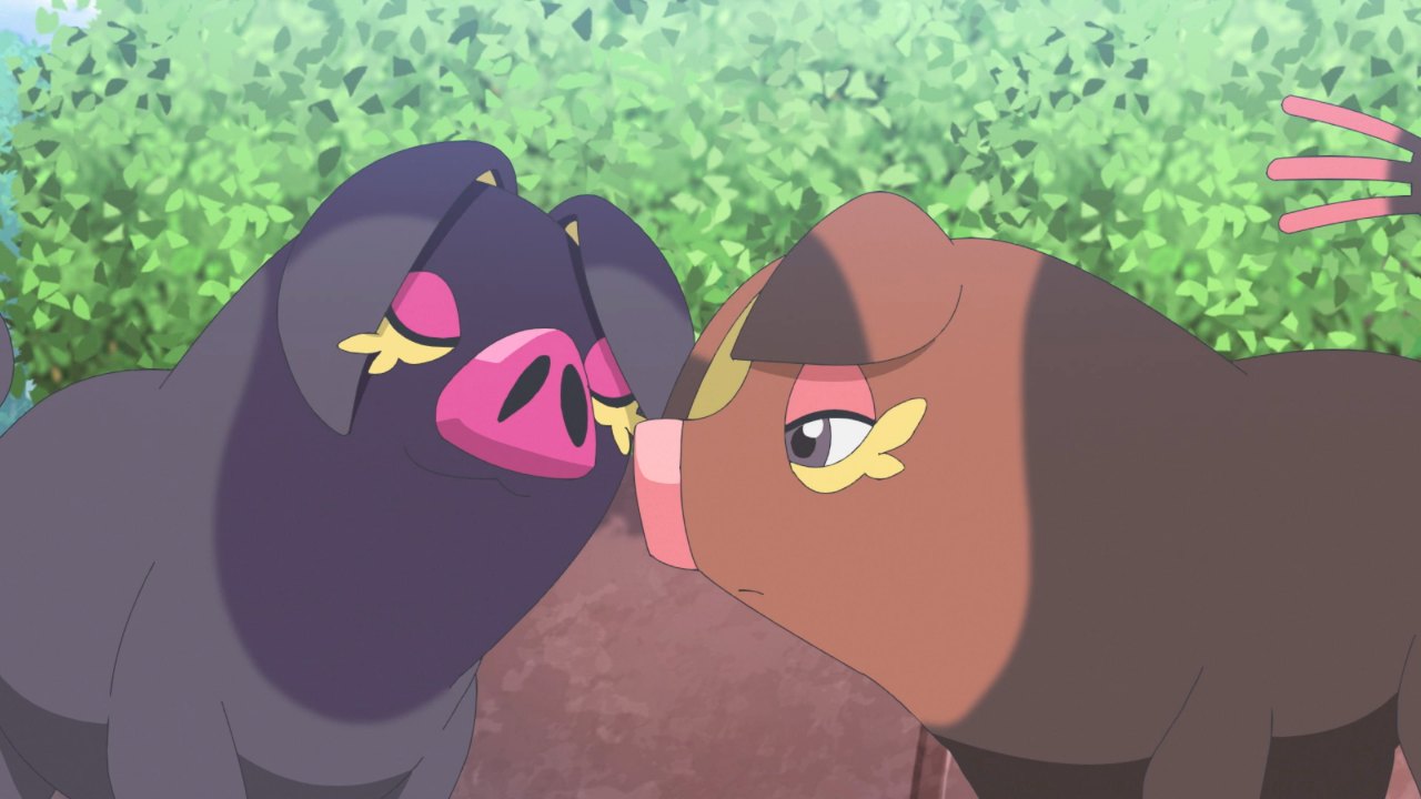 HZ036 Mission: Find Oinkologne's Partner! – Pokémon Horizons screenshot