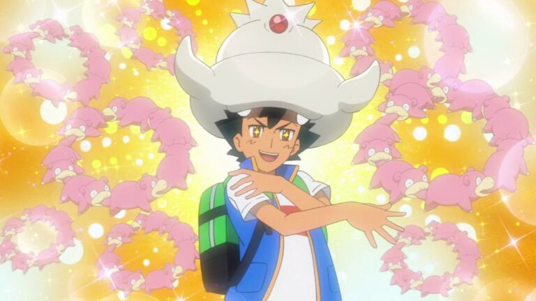 Scene from Splash, Dash, and Smash for the Crown! / Slowking's Crowning! (JN026)