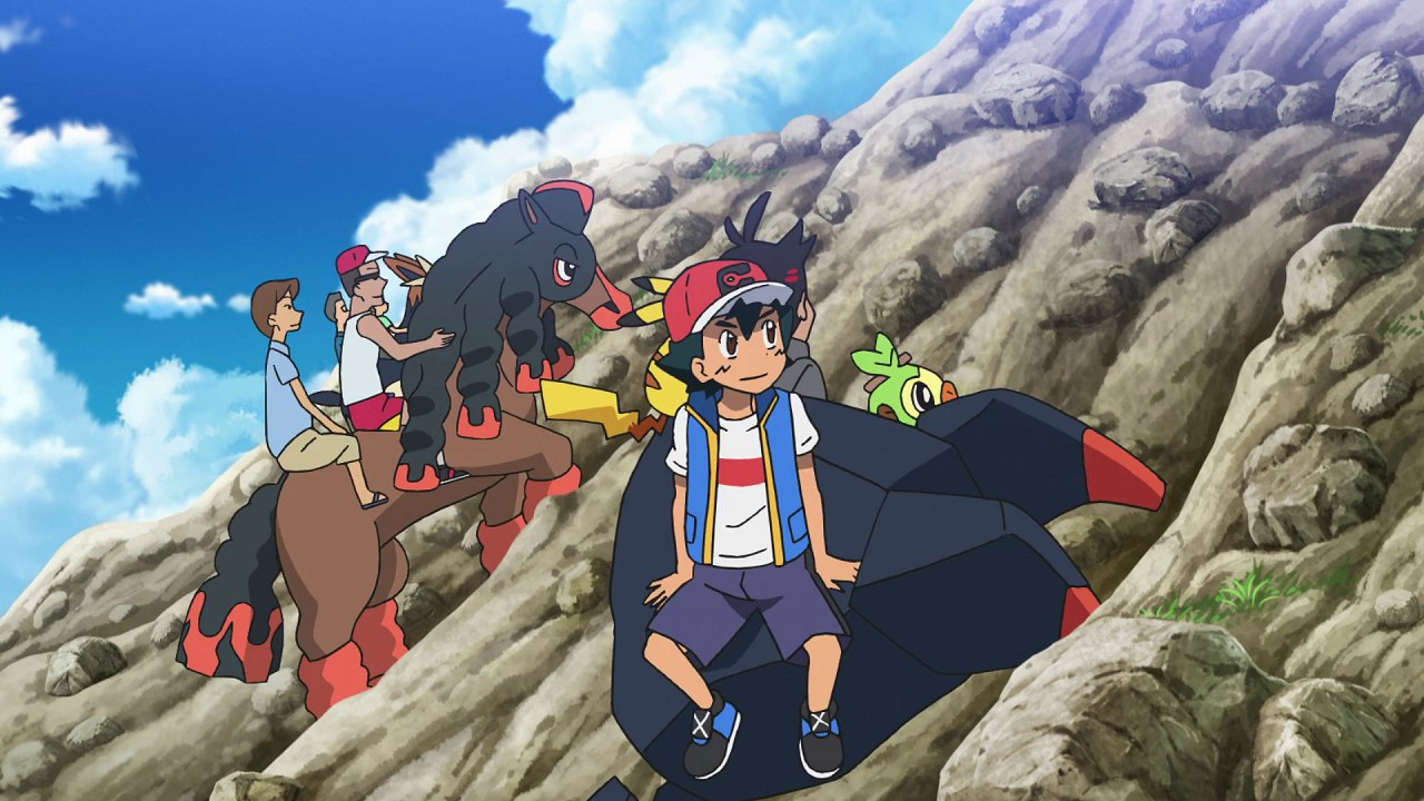 JN076 All Out, All of the Time! – Pokémon Master Journeys screenshot