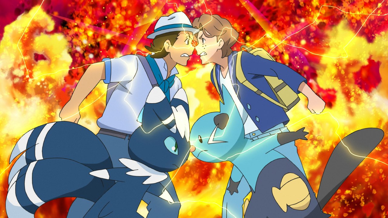 JN081 Mad About Blue! – Pokémon Master Journeys screenshot