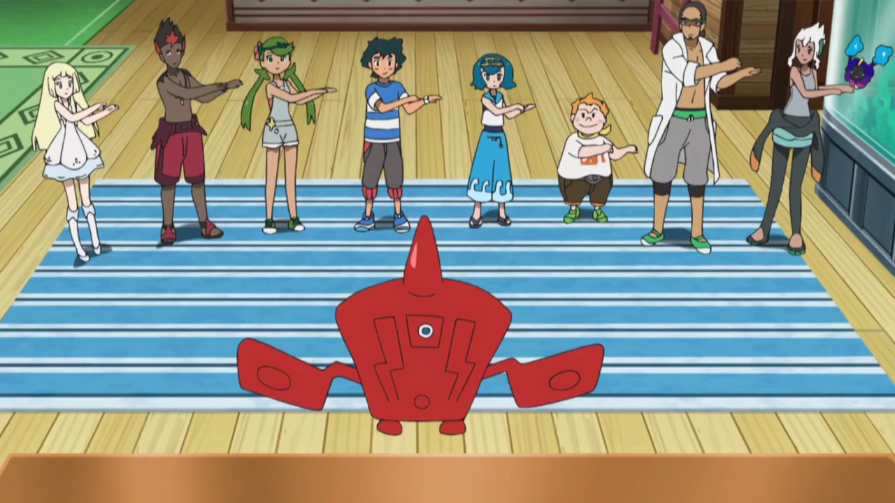SM048 Night of a Thousand Poses! – Pokémon Sun & Moon: Ultra Adventures screenshot