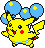 Flying Pikachu: a Japan-only CoroCoro event in 1997.