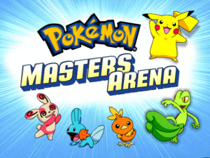 pokemon masters arena windows screenshot title screen