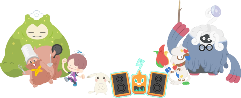 Ditto with Pokopia's main characters