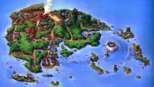 Hoenn's in-game Town Map