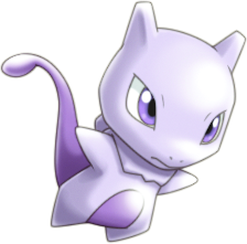 Mewtwo as a Rumble U toy