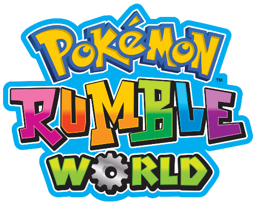 The English Pokémon Rumble World logo