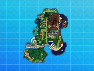 Akala Island map