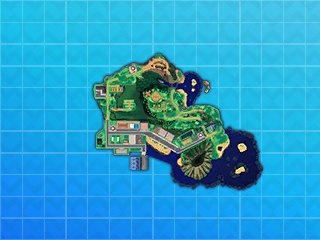 Melemele Island map