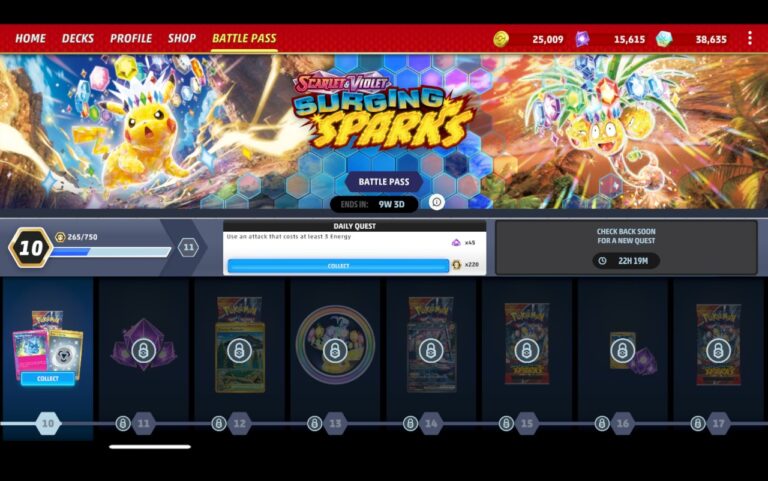 The Surging Sparks Battle Pass