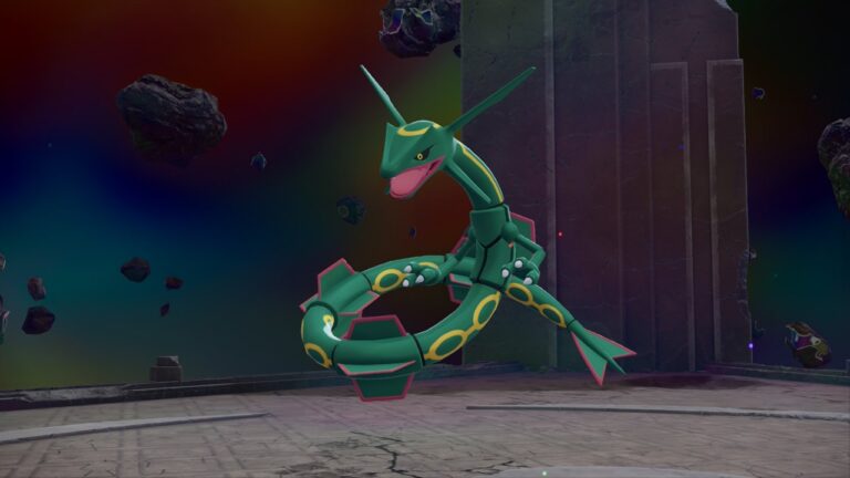 Ansha with Rayquaza